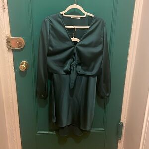 Abercrombie 2 piece emerald set